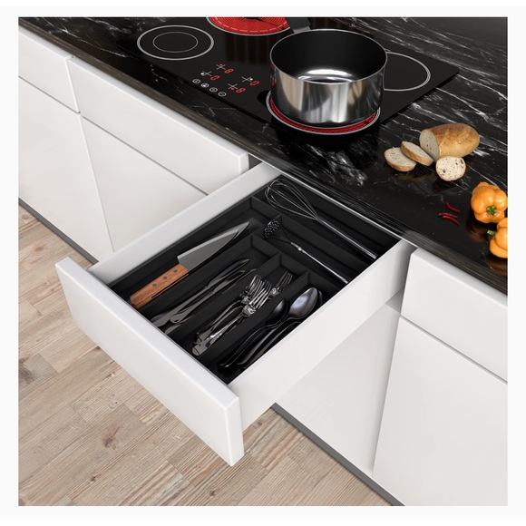 Kitchen Bamboo Drawer Organizer - Picture 3 of 4